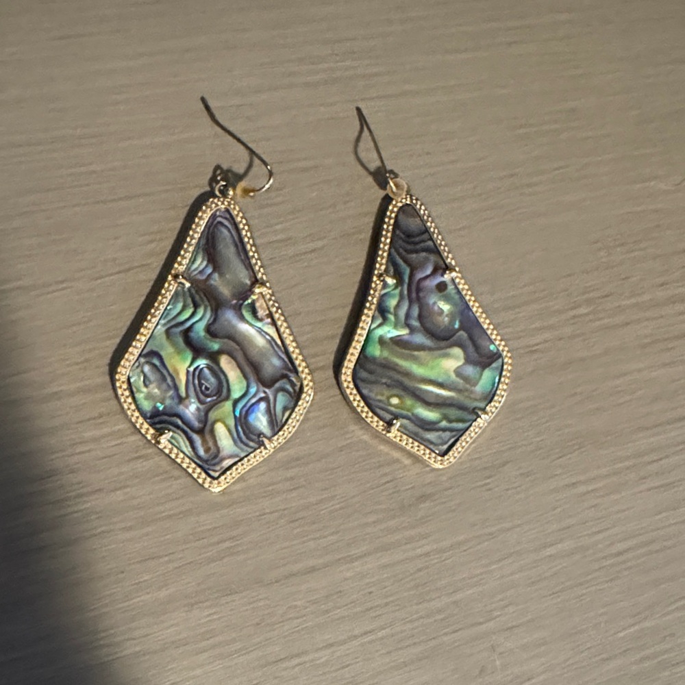 Kendra Scott Iridescent Abalone Earrings